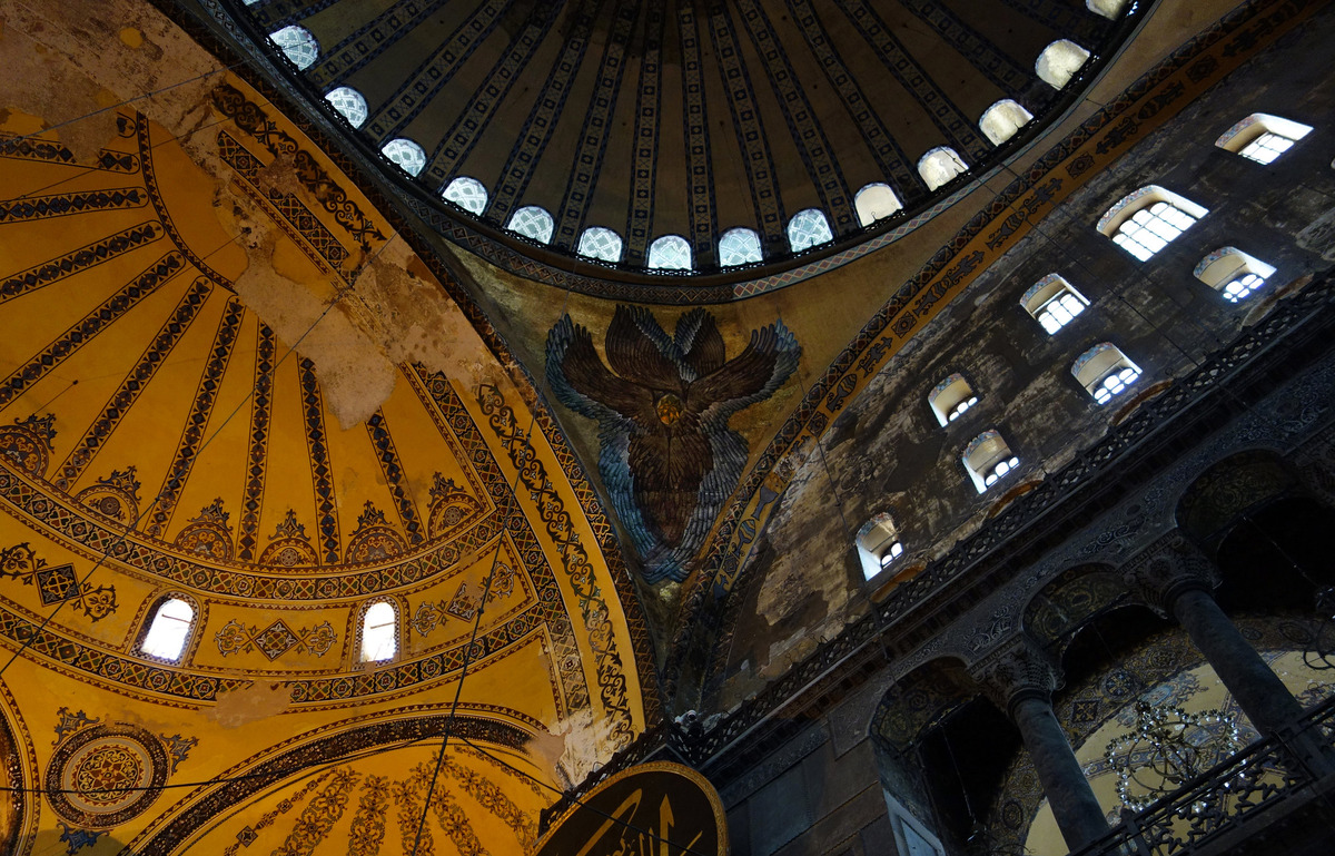 Hagia Sophia semi-dome. Source: Steven Tucker via Flickr