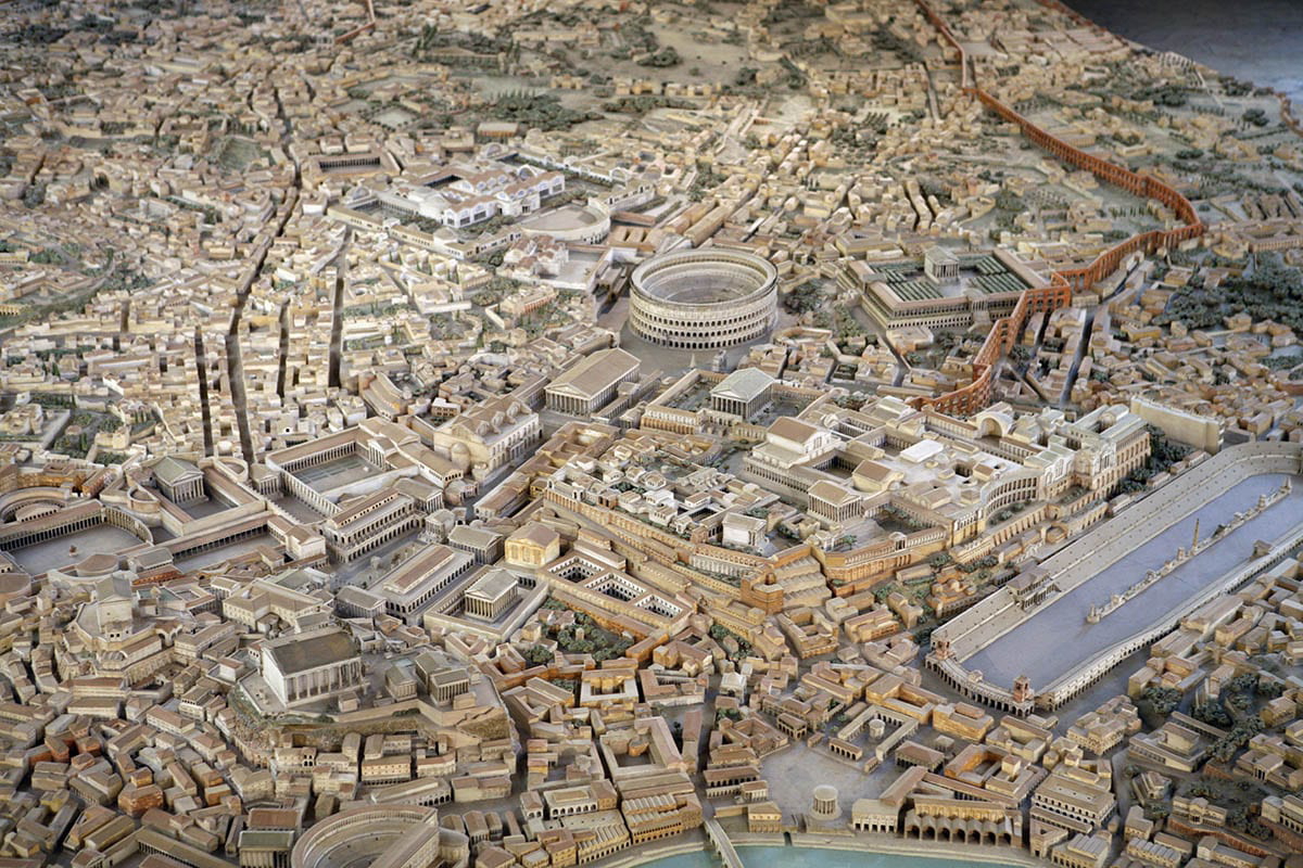 reconstruction ancient rome