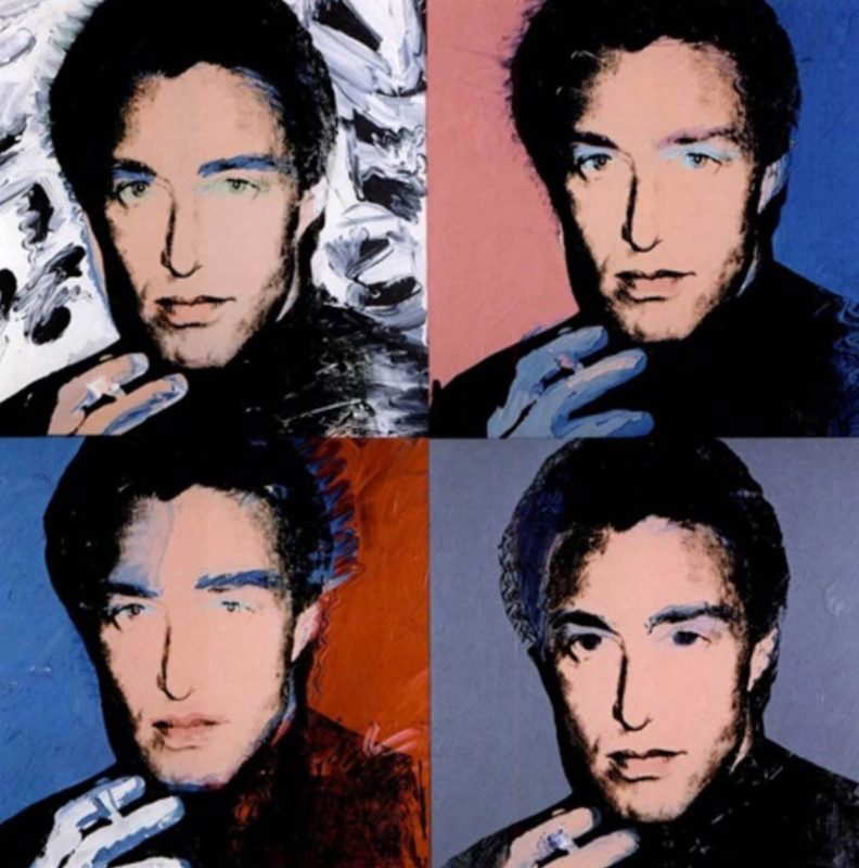 halston portrait andy warhol