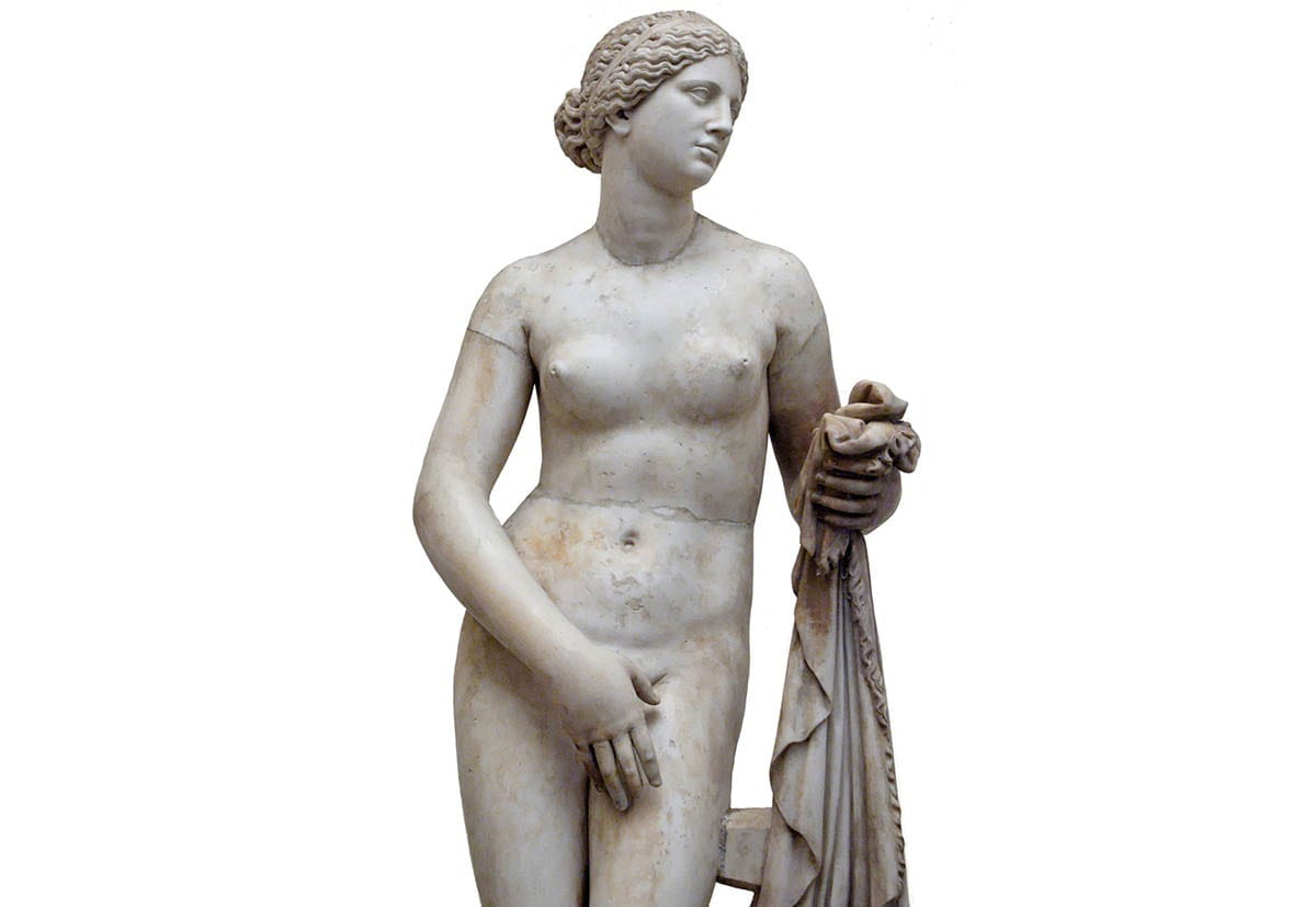Copy of the lost Aphrodite of Knidos by Praxiteles Altemps version