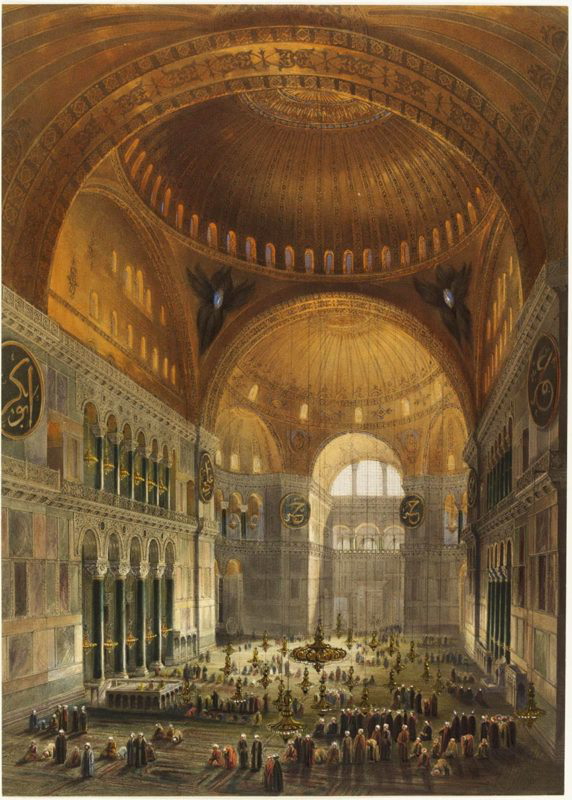 hagia sophia constantinople gaspare fossati