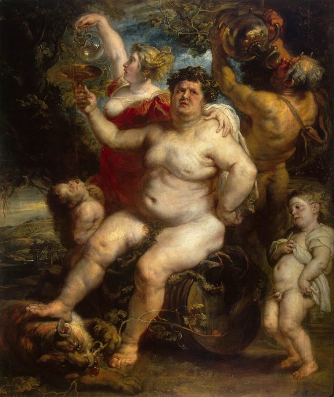 bacchus pieter paul rubens