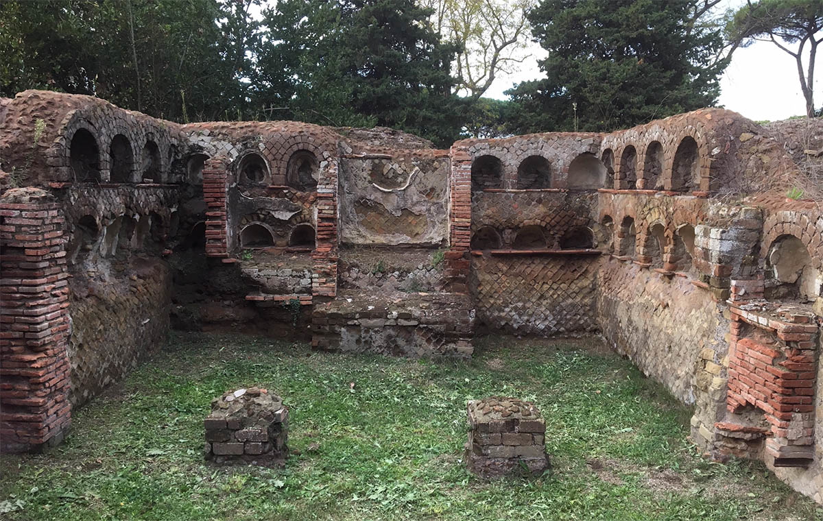 brick columbarium