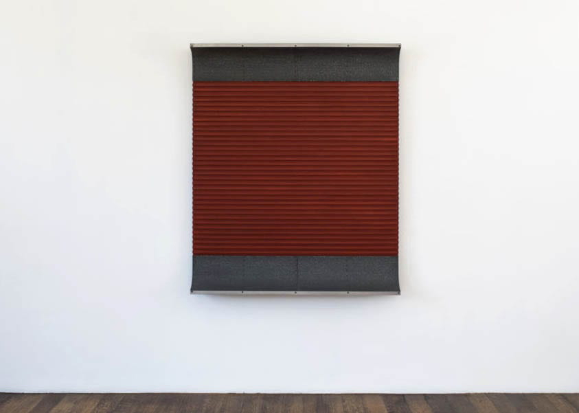 untitled donald judd red square