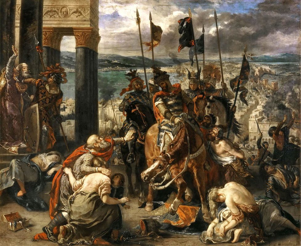 entry of the crusaders