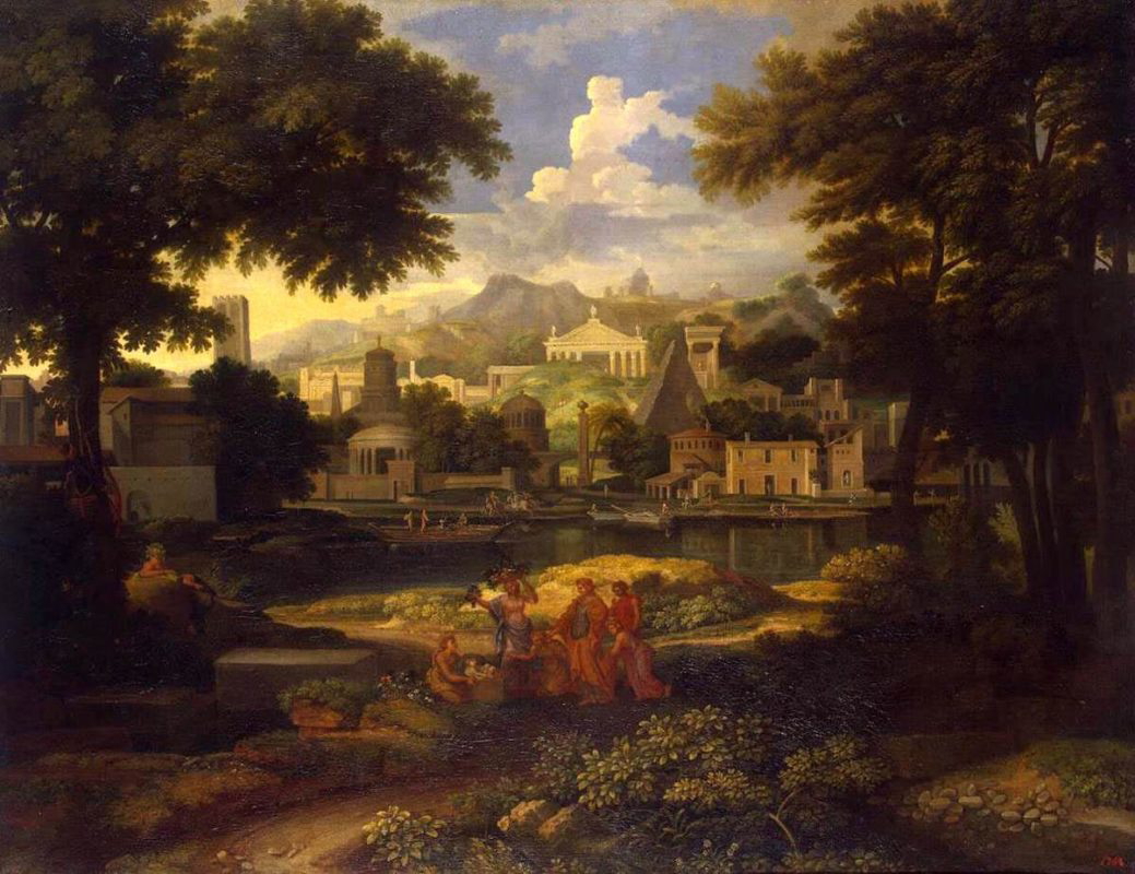 landscape moses saved from nile