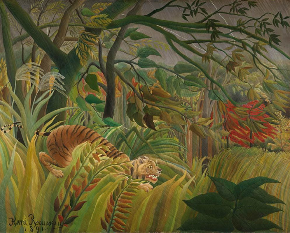 surprised henri rousseau
