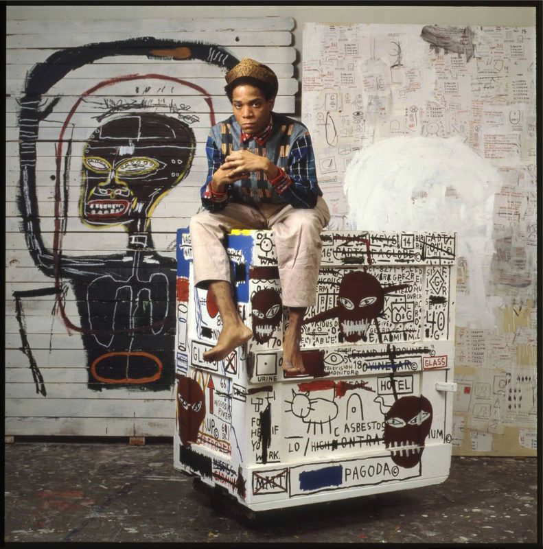 jean michel basquiat flexible painting