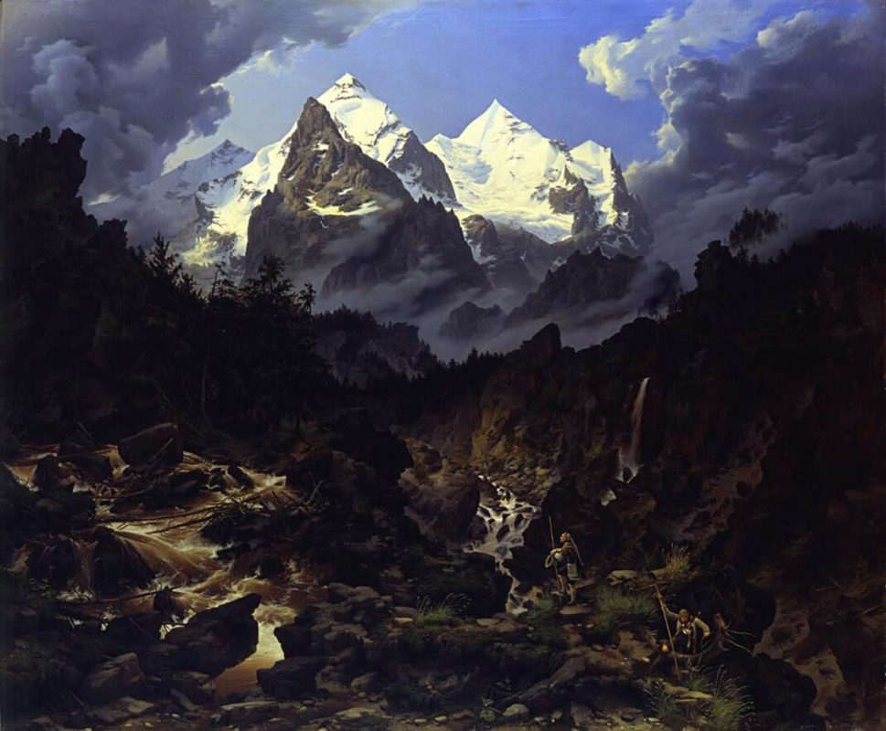 the wetterhorn karl eduard biermann
