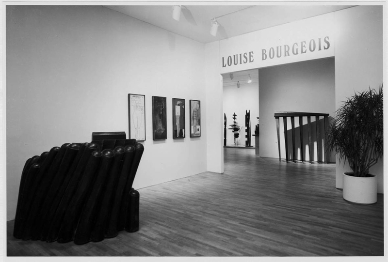 louise bourgeois exhibition moma 1982