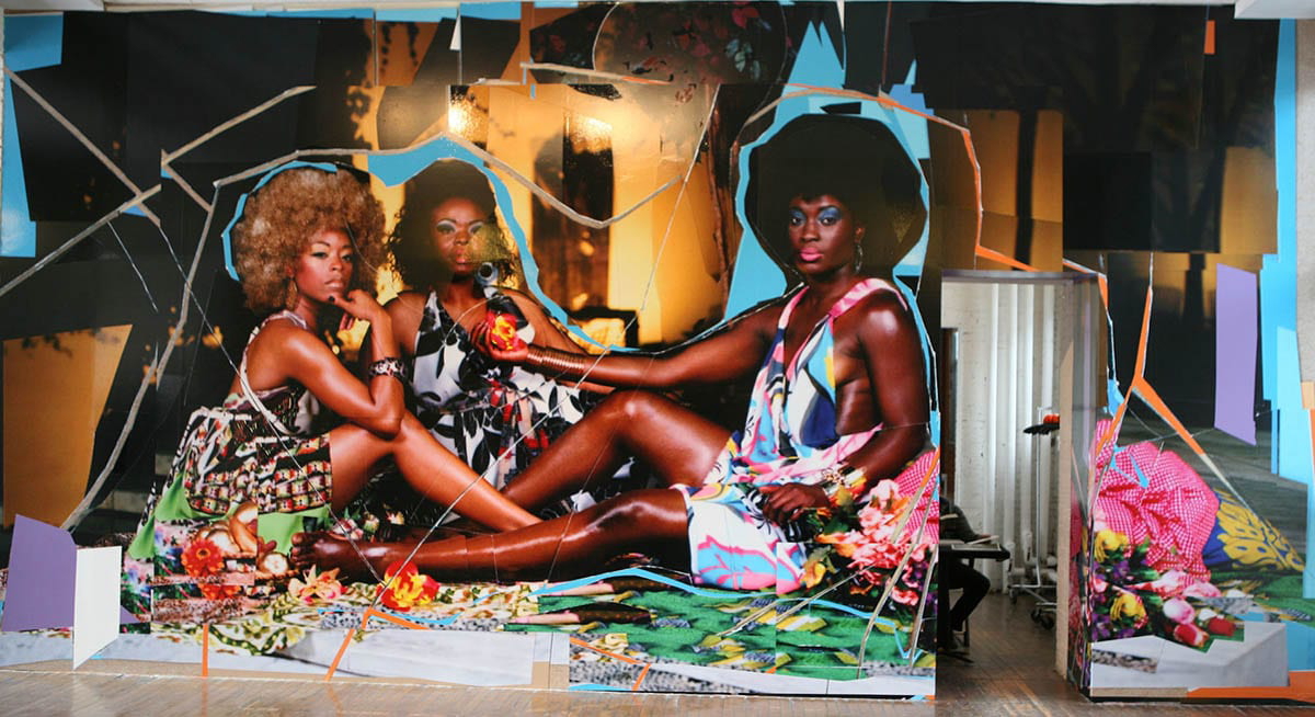 mickalene thomas le dejeuner sur l'herbe