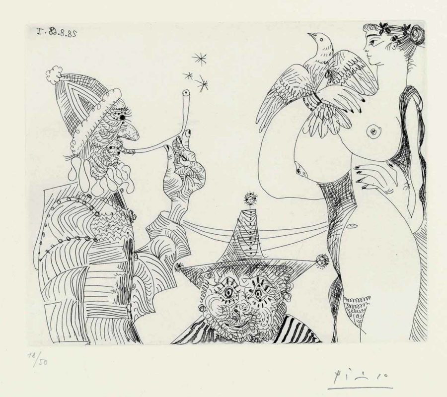 picasso opium