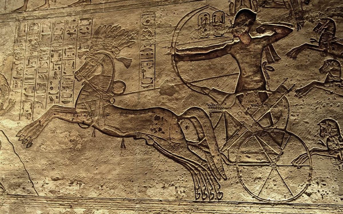 ramesses and chariot battle of kadesh