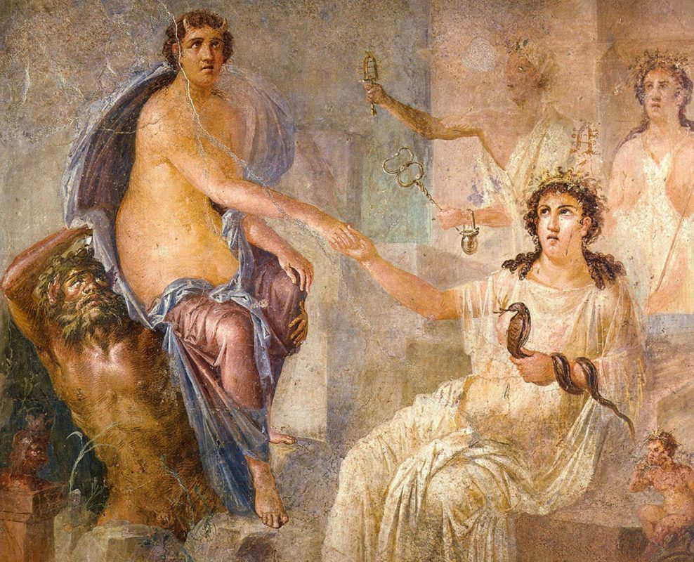 fresco temple isis pompeii