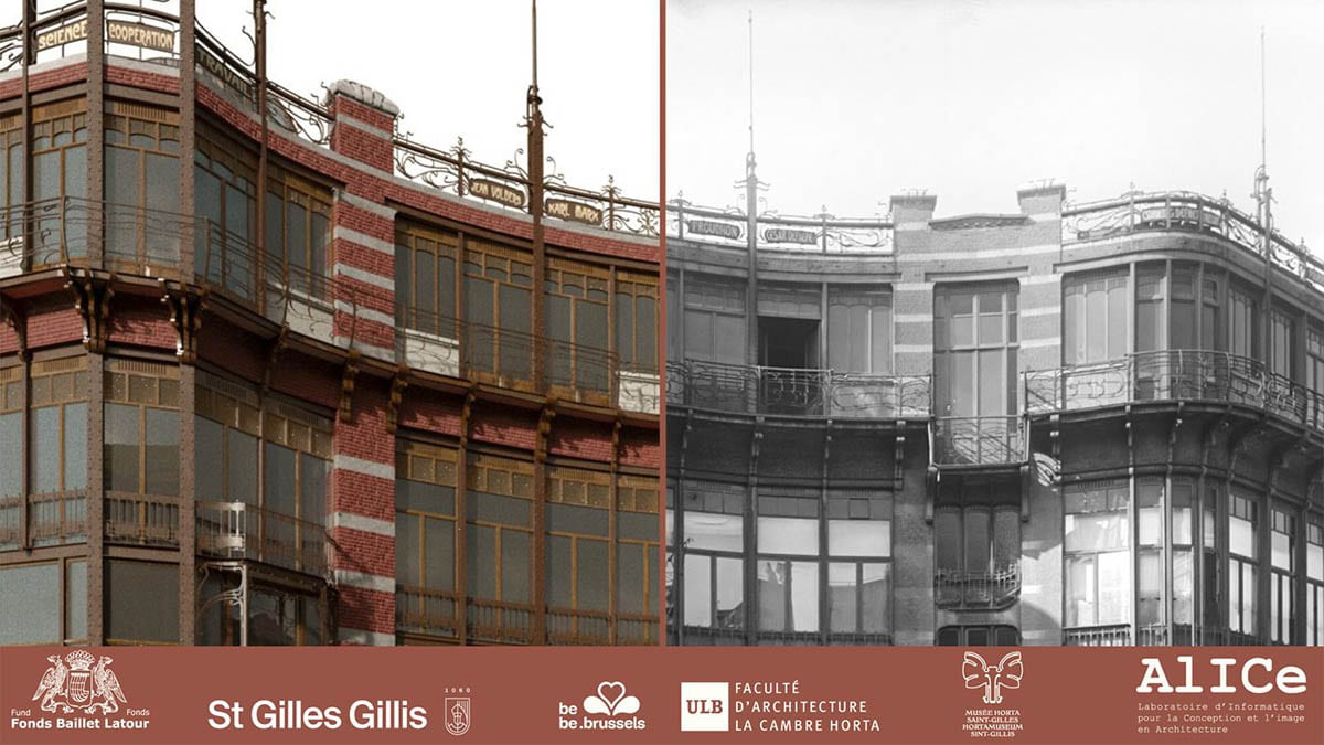 Maison du Peuple designed by Victor Horta