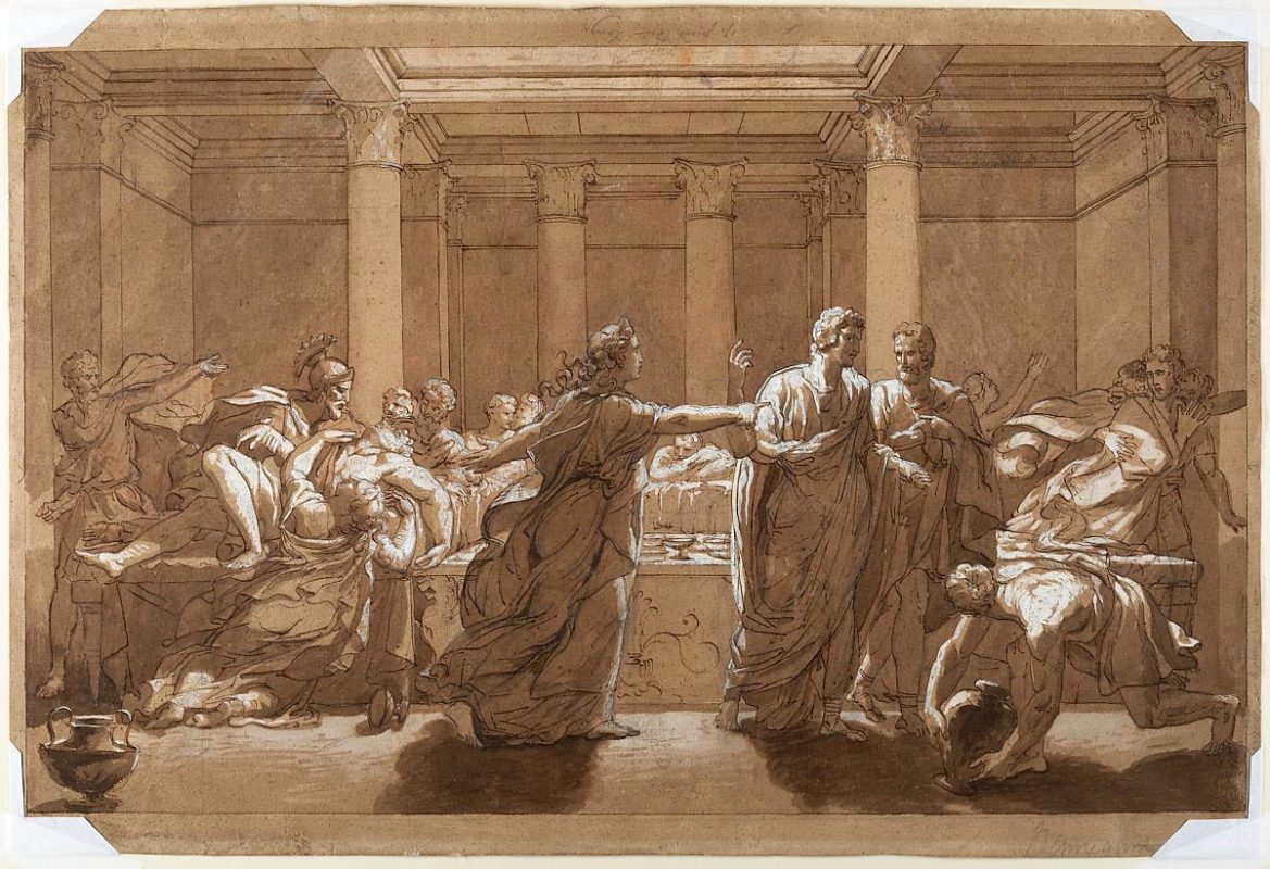 death of britannicus alexandre denis abel de pujol