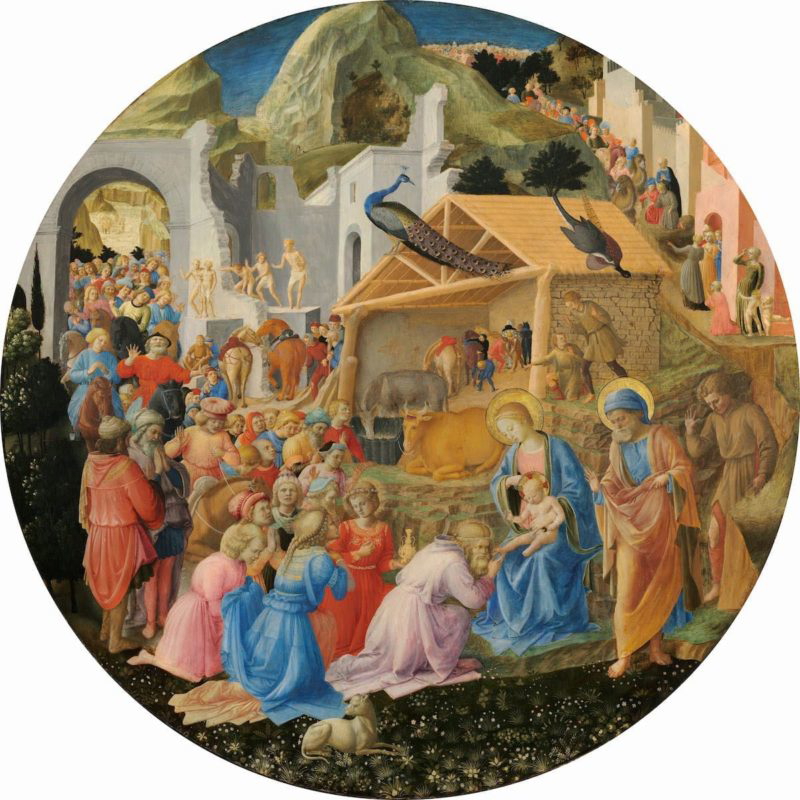 angelico filippo lippi adoration of magi