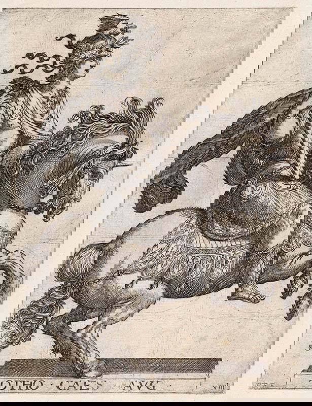 emperor otho horseback antonio tempesta