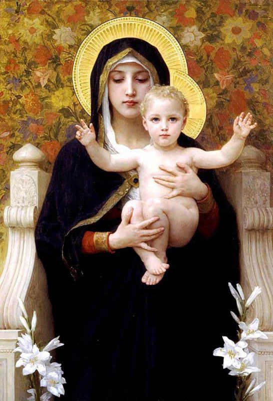 madonna with child william adolphe bouguereau