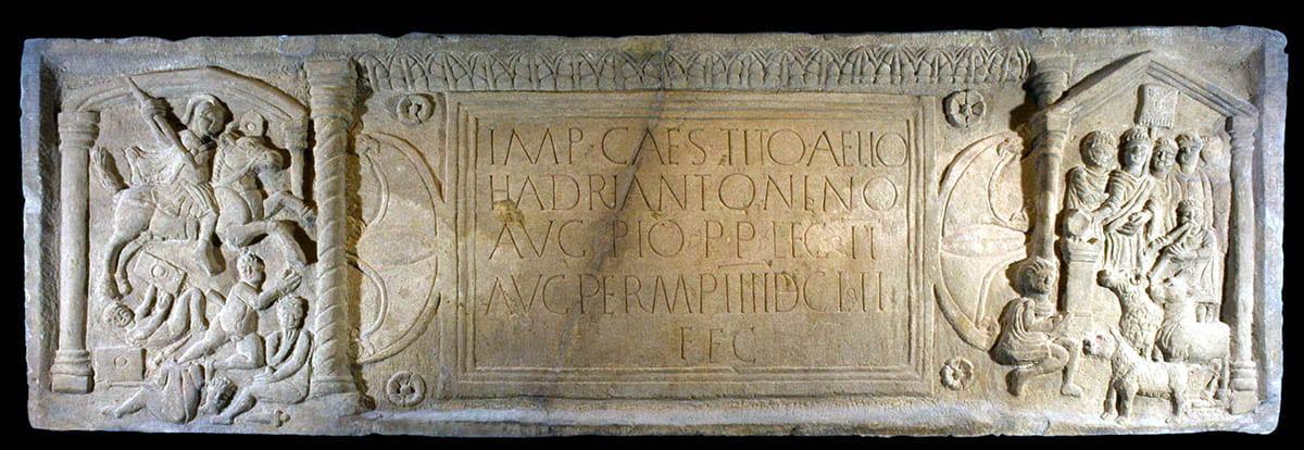 roman bridgeness slab