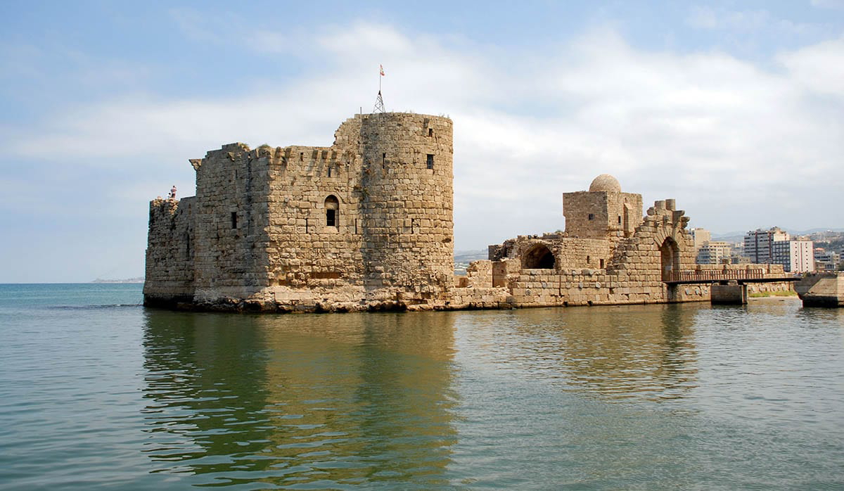 crusaders castle port city sidon