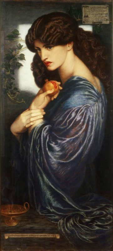 proserpine dante gabriel rossetti