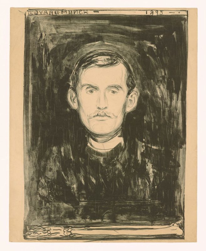 self portrait edvard munch
