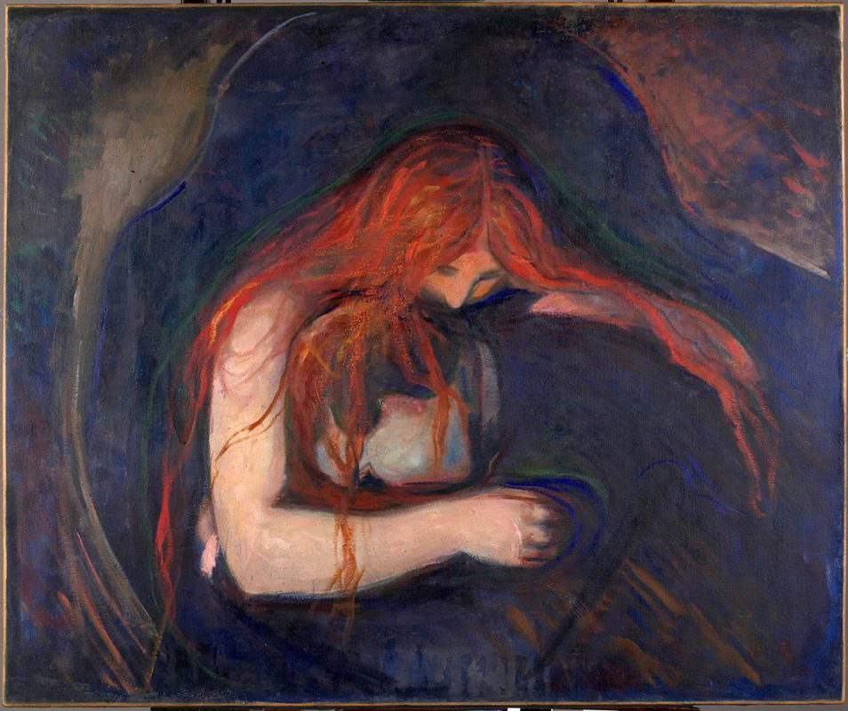vampire edvard munch
