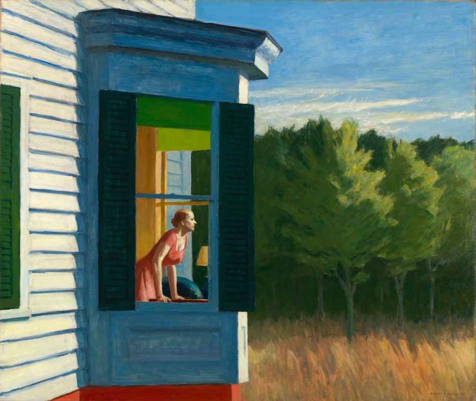 edward hopper cape cod morning painting