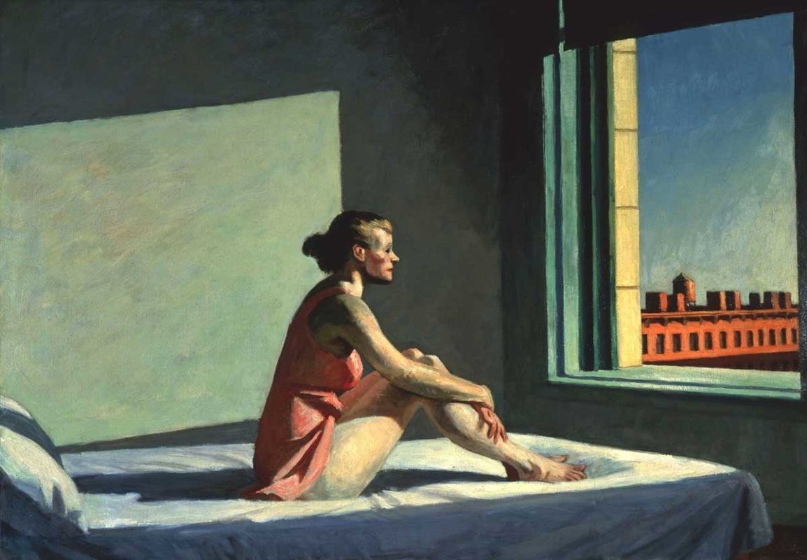 morning sun edward hopper
