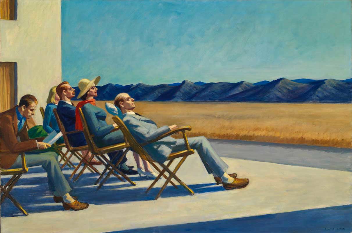 people in the sun edward hopper