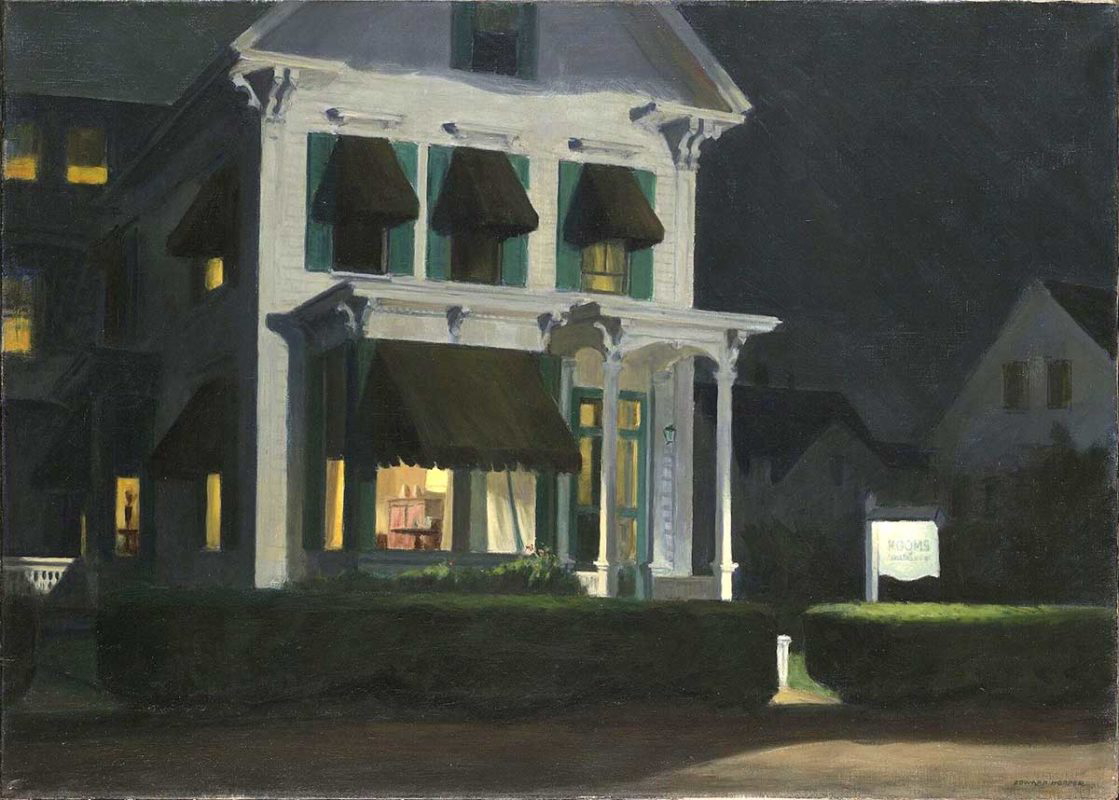 rooms for tourists edward hopper