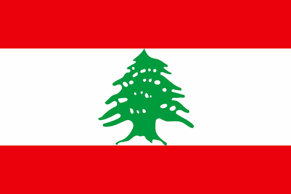 flag of lebanon