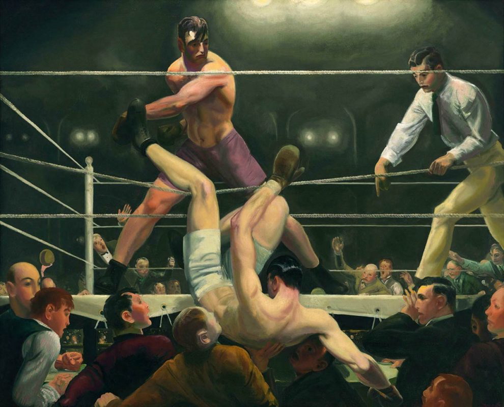 dempsey and firpo george bellows