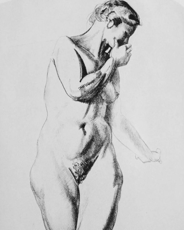 nude study george bellows