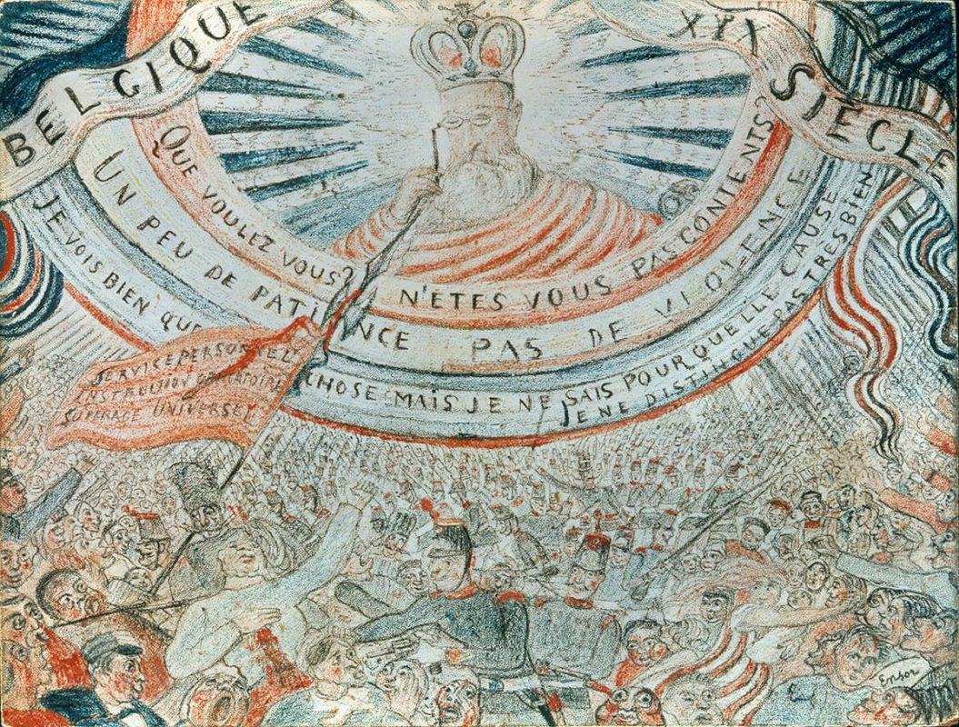 belgium nineteenth century james ensor