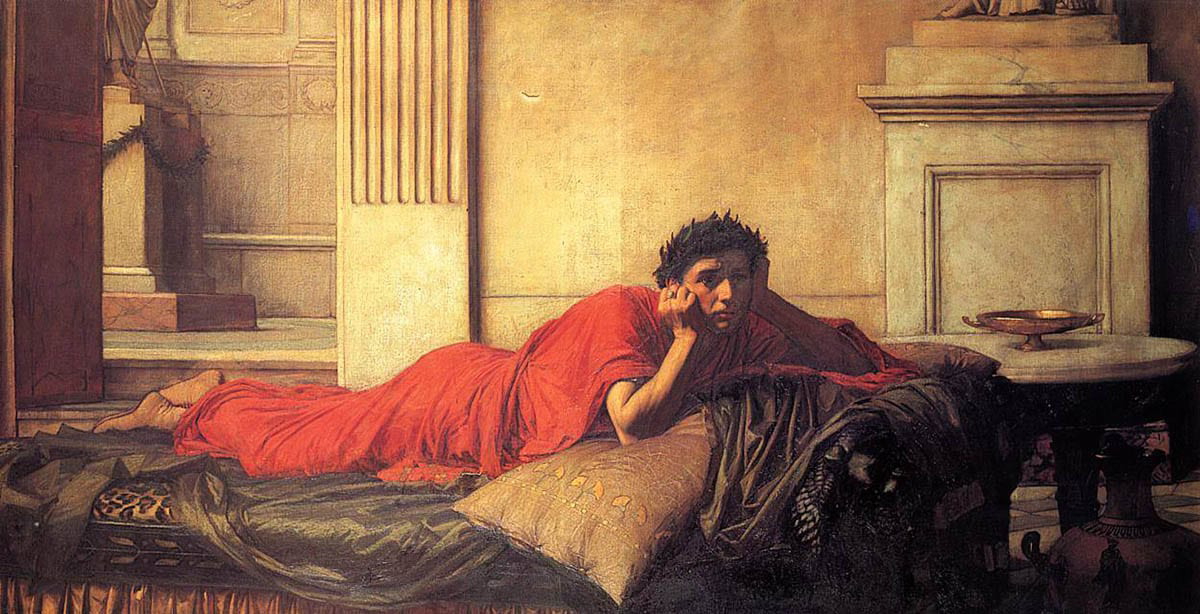 remorse emperor nero murder mother painting