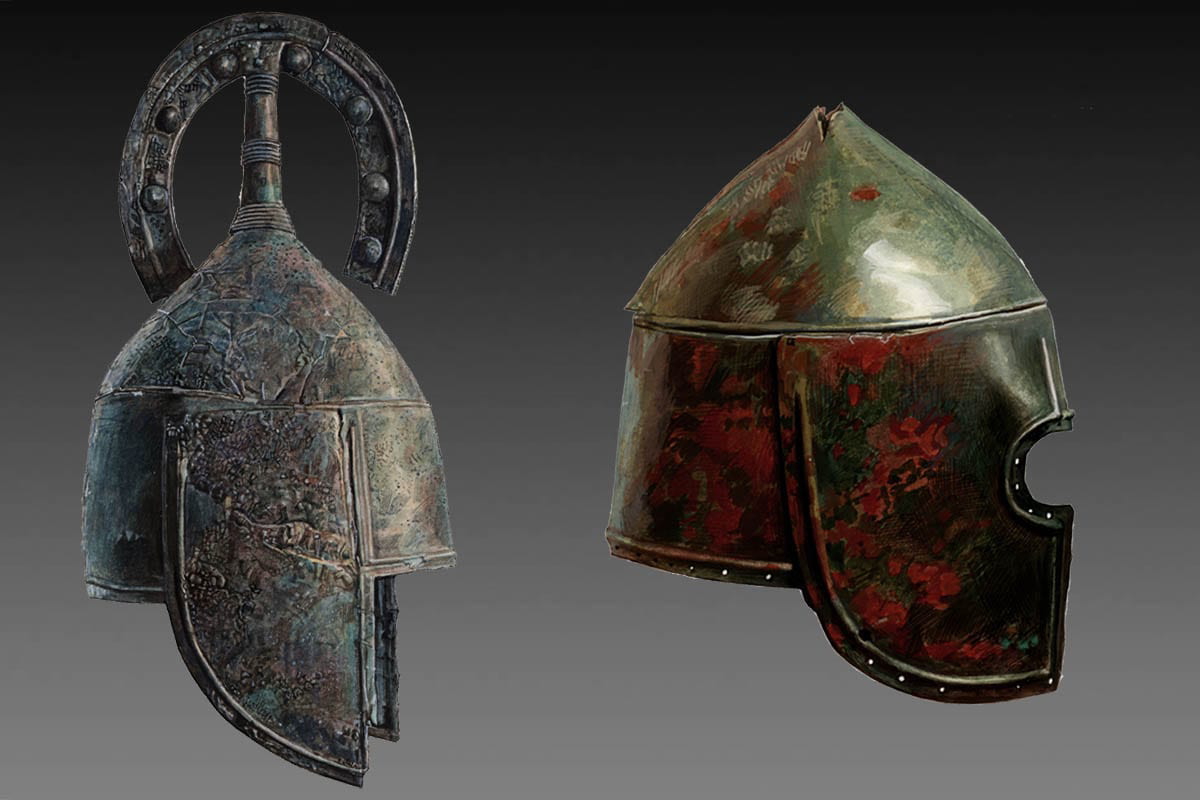 kegel helmet greece italy