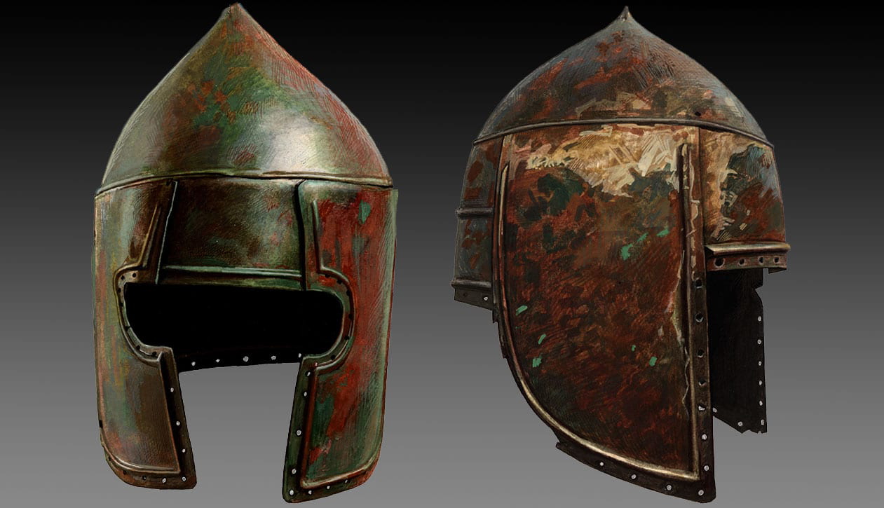kegel ancient greek helmet