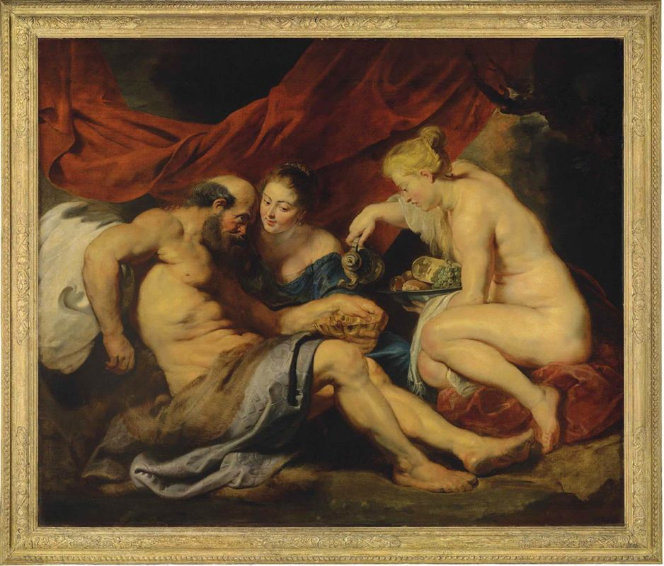 lot and his daughters peter paul rubens