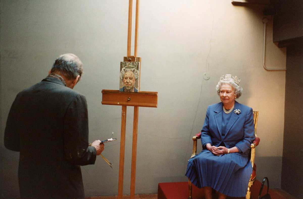 lucian freud painting queen elizabeth