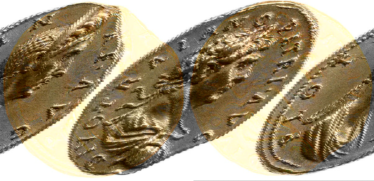 gold aureus trajan