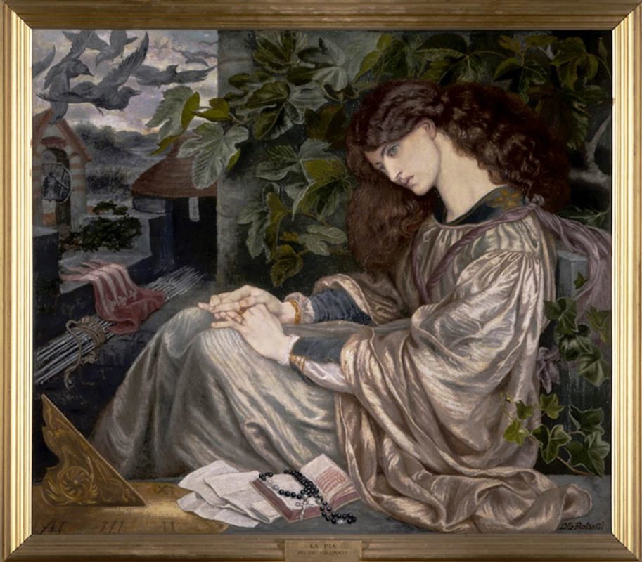 pia de tolommei dante gabriel rossetti