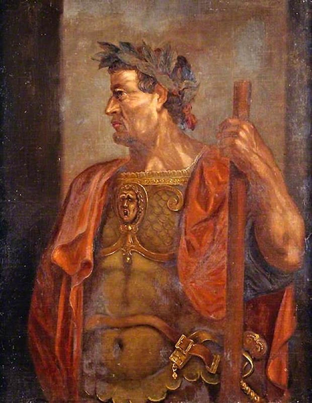 sergius galba roman emperor titian