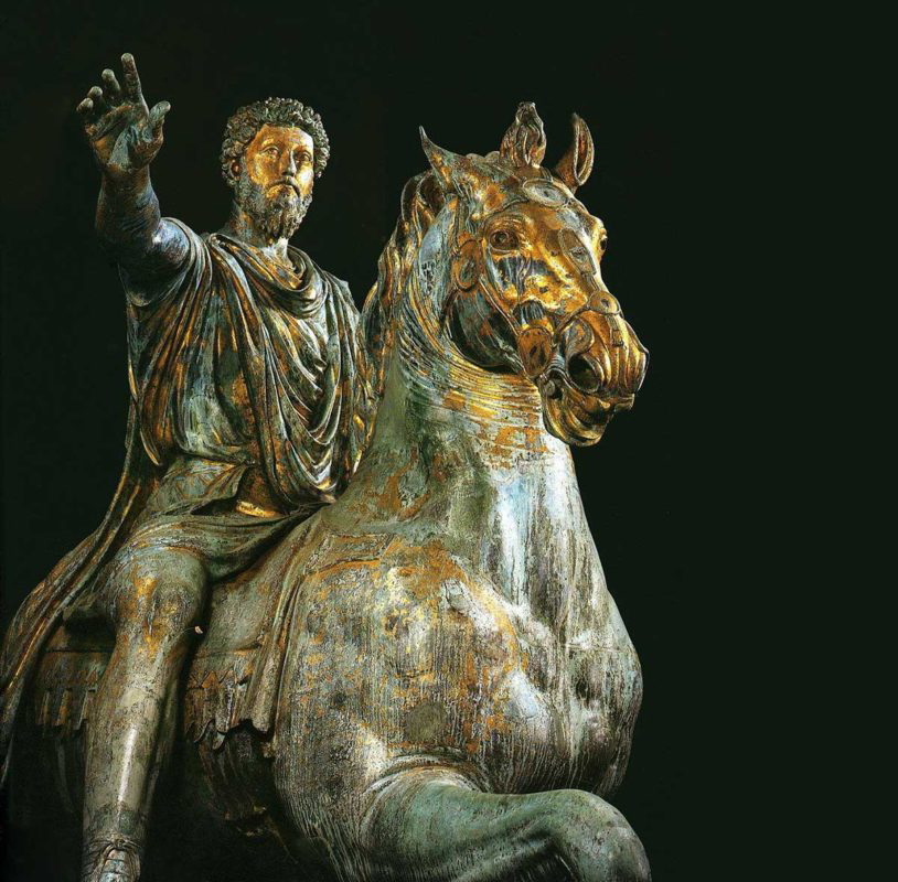 equestrian statue marcus aurelius