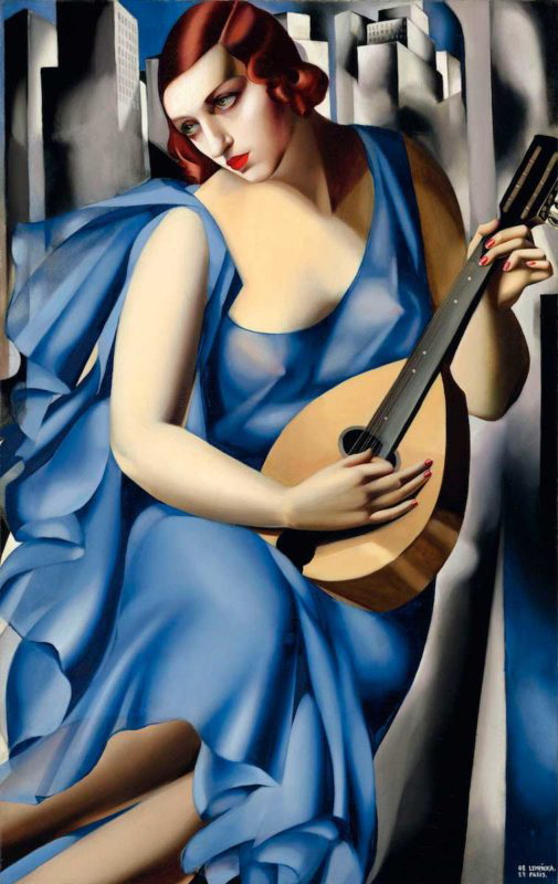 la musicienne tamara de lempicka