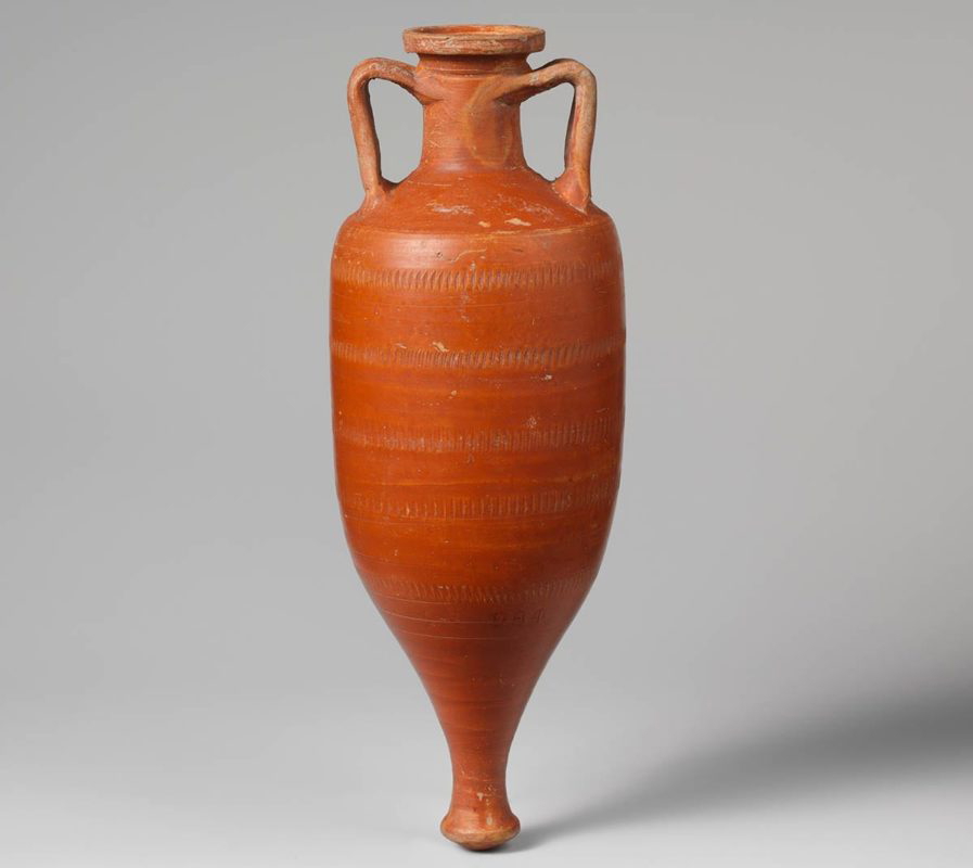 terracotta roman amphora