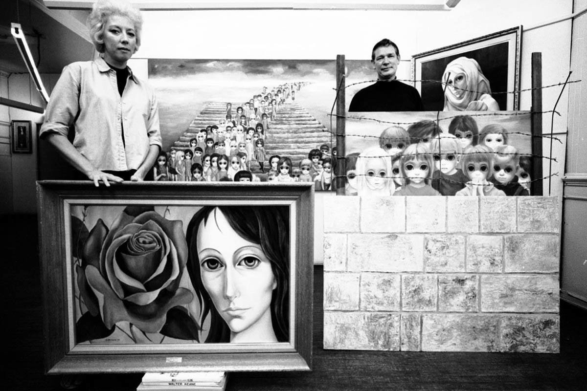 walter margaret keane big eye painting