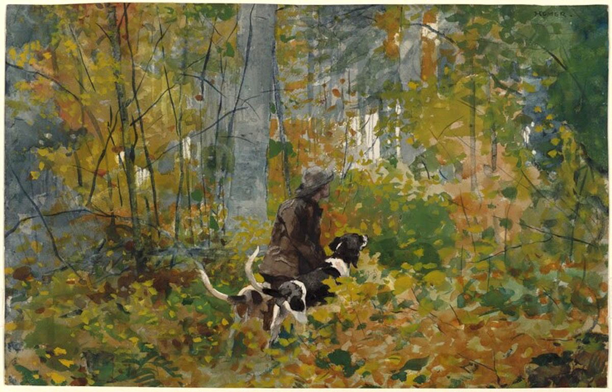 on the trail winslow homer