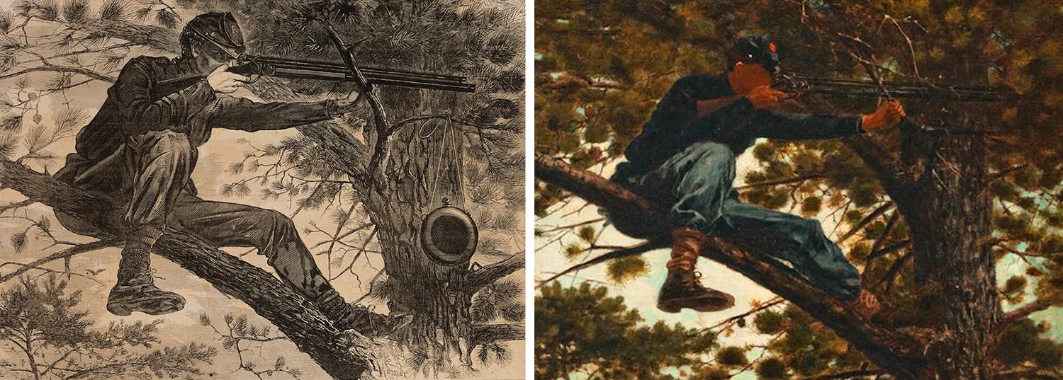 army potomac sharpshooter winslow homer